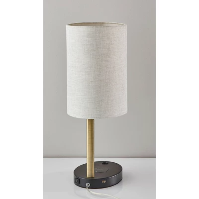 Curtis AdessoCharge Wireless Charging Table Lamp Black/Brass - Adesso 7 Curtis AdessoCharge Wireless Charging Table Lamp Black/Brass - Adesso - Image 5