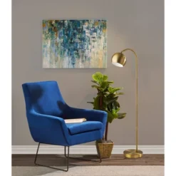 Emerson Floor Lamp Antique Brass - Adesso