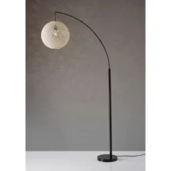 Havana Arc Lamp Natural/Bronze - Adesso 11 Havana Arc Lamp Natural/Bronze - Adesso -Adesso GUEST 76838c53 54ea 4917 805a 1cb785d7ea2b