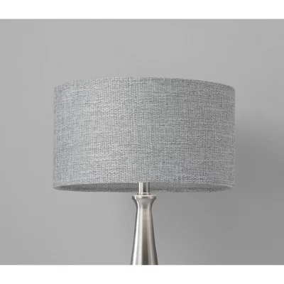 Linda Table Lamp Brushed Steel - Adesso 6 Linda Table Lamp Brushed Steel - Adesso - Image 4