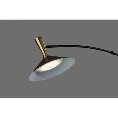 Bradley Arc Lamp With Smart Switch Black (Includes LED Light Bulb) - Adesso 7 Bradley Arc Lamp With Smart Switch Black (Includes LED Light Bulb) - Adesso - Image 5