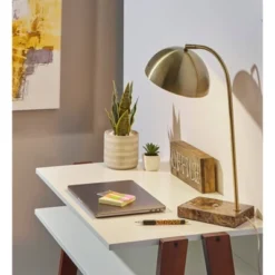 Paxton Desk Lamp Antique Brass - Adesso 9 Paxton Desk Lamp Antique Brass - Adesso -Adesso GUEST 7a86a868 e618 4075 9c9a e4923e380582