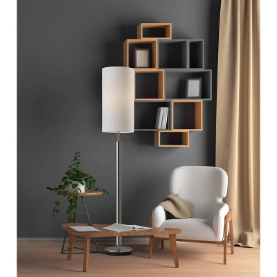 58" Hollywood Floor Lamp - Adesso 3 58" Hollywood Floor Lamp - Adesso