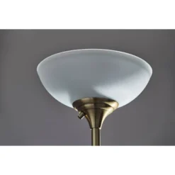 71" Bergen Collection Torchiere Black - Adesso 23 71" Bergen Collection Torchiere Black - Adesso -Adesso GUEST 7e477817 4208 4035 9c53 6d8976e7a167