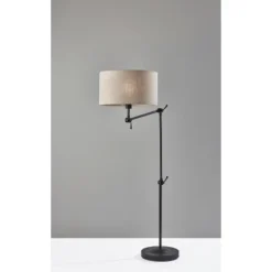 Adesso 34 Willard Multi Joint Floor Lamp Dark Bronze - Adesso