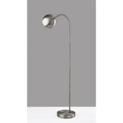 Emerson Floor Lamp Silver - Adesso 5 Emerson Floor Lamp Silver - Adesso -Adesso GUEST 848d177a b276 4571 9720 9545cf1e91c4