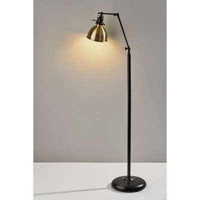 Alden Floor Lamp Bronze - Adesso 4 Alden Floor Lamp Bronze - Adesso - Image 2
