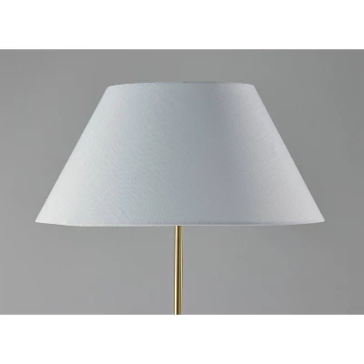 Harvey Floor Lamp Black - Adesso 3 Harvey Floor Lamp Black - Adesso