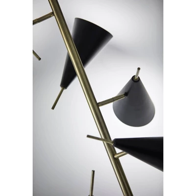 71.5" Owen Tree Lamp Black - Adesso 10 71.5" Owen Tree Lamp Black - Adesso - Image 8