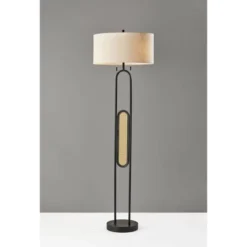 Levy Floor Lamp Black - Adesso 13 Levy Floor Lamp Black - Adesso -Adesso GUEST 869310db 96da 47d1 afd2 be1464974347
