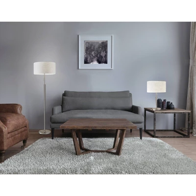 22" Hayworth Collection Table Lamp Silver - Adesso 5 22" Hayworth Collection Table Lamp Silver - Adesso - Image 3