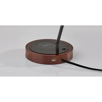 Arlo Wireless Charging Desk Lamp Black - Adesso 7 Arlo Wireless Charging Desk Lamp Black - Adesso - Image 5