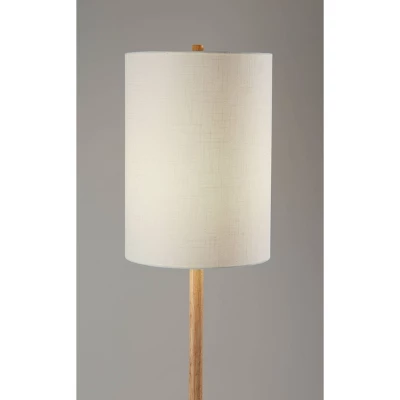 Maddox Floor Lamp Natural - Adesso 4 Maddox Floor Lamp Natural - Adesso - Image 2