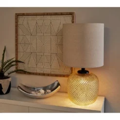 Vivian Table Lamp With Night Light Bronze - Adesso