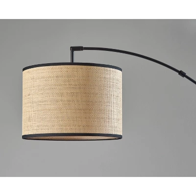 Bowery Arc Lamp Black - Adesso 4 Bowery Arc Lamp Black - Adesso - Image 2