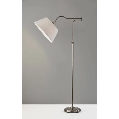 Rodeo Floor Lamp Antique Pewter - Adesso 6 Rodeo Floor Lamp Antique Pewter - Adesso - Image 4