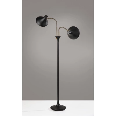 Ascot Floor Lamp Black - Adesso 4 Ascot Floor Lamp Black - Adesso - Image 2