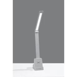 Cody LED Wireless Charging Desk Lamp With Smart Switch (Includes LED Light Bulb) Matte White - Adesso 11 Cody LED Wireless Charging Desk Lamp With Smart Switch (Includes LED Light Bulb) Matte White - Adesso -Adesso GUEST 9647bf45 be90 47da 8d80 63699f48b96e
