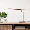 LED Barrett Desk Lamp Walnut/Brass (Includes LED Light Bulb) - Adesso 1 LED Barrett Desk Lamp Walnut/Brass (Includes LED Light Bulb) - Adesso -Adesso GUEST 9cdd73e0 5cf1 47ca ab1b 8ce24ca7b471