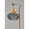 Elsie Natural Wood Floor Lamp Black - Adesso 2 Elsie Natural Wood Floor Lamp Black - Adesso -Adesso GUEST 9d2f6bbd 6f18 4d50 8424 4adf3266e04f