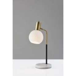 Corbin Desk Lamp Antique Brass Black - Adesso 15 Corbin Desk Lamp Antique Brass Black - Adesso -Adesso GUEST a9923c4c 07bd 4d1a 9b51 88a84d32a3ee
