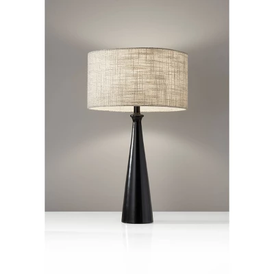 Linda Table Lamp Black - Adesso 4 Linda Table Lamp Black - Adesso - Image 2