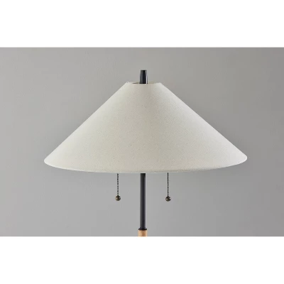 Palmer Natural Table Lamp Natural - Adesso 3 Palmer Natural Table Lamp Natural - Adesso