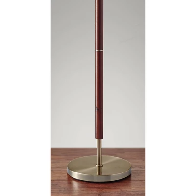 65.5" Hamilton Floor Lamp Brown - Adesso 5 65.5" Hamilton Floor Lamp Brown - Adesso - Image 3