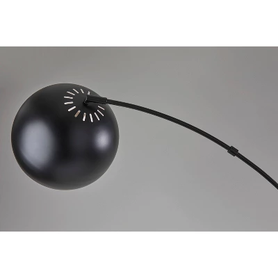 Astoria Arc Lamp Black - Adesso 6 Astoria Arc Lamp Black - Adesso - Image 4