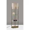 Norman Shelf Floor Lamp Antique Brass - Adesso 2 Norman Shelf Floor Lamp Antique Brass - Adesso -Adesso GUEST b276a5d0 d5b8 4ab1 be61 7f7509c25477