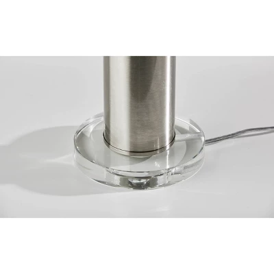 Ezra Table Lamp Silver - Adesso 6 Ezra Table Lamp Silver - Adesso - Image 4