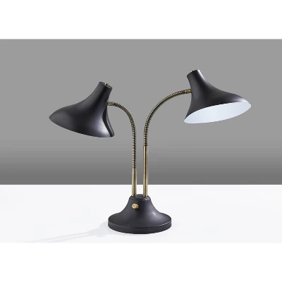 Ascot Desk Lamp Black - Adesso 4 Ascot Desk Lamp Black - Adesso - Image 2