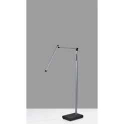 Lennox Floor Lamp (Includes LED Light Bulb) Black - Adesso 11 Lennox Floor Lamp (Includes LED Light Bulb) Black - Adesso -Adesso GUEST b64ae8af 465e 4638 9591 8ff5e54ff9a7