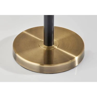 Jerome Table Lamp Black/Antique Brass - Adesso 9 Jerome Table Lamp Black/Antique Brass - Adesso - Image 7