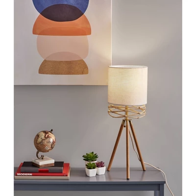 Melanie Table Lamp Natural - Adesso 6 Melanie Table Lamp Natural - Adesso - Image 4