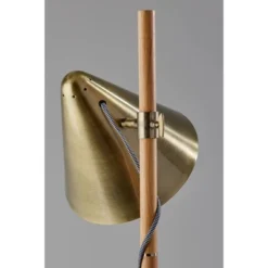 Bryn Floor Lamp Natural Rubberwood Antique Brass - Adesso 11 Bryn Floor Lamp Natural Rubberwood Antique Brass - Adesso -Adesso GUEST b8ff00dd 4bbd 4265 9451 69e3615c759f