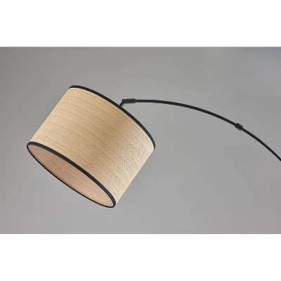 Bowery Arc Lamp Black - Adesso 5 Bowery Arc Lamp Black - Adesso - Image 3