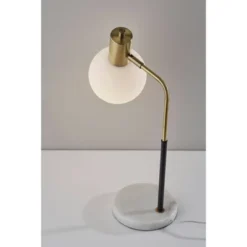 Corbin Desk Lamp Antique Brass Black - Adesso 13 Corbin Desk Lamp Antique Brass Black - Adesso -Adesso GUEST c2e89e11 71f6 488c 8712 66b7682c93e5