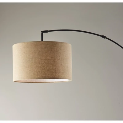 Preston Arc Lamp Dark Bronze - Adesso 3 Preston Arc Lamp Dark Bronze - Adesso
