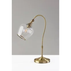 Bradford Desk Lamp (Includes Light Bulb) Antique Brass - Adesso 18 Bradford Desk Lamp (Includes Light Bulb) Antique Brass - Adesso -Adesso GUEST c7c58b4f 7860 4c32 8c57 ab23d6e6873b
