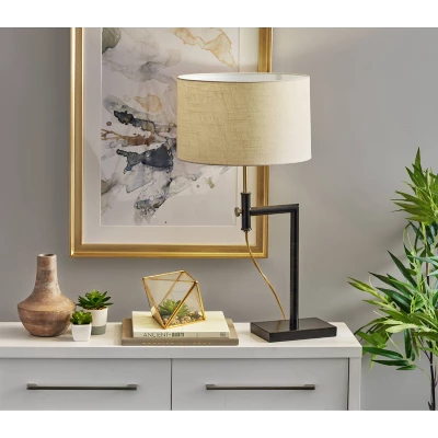 Winthrop Table Lamp Bronze - Adesso 4 Winthrop Table Lamp Bronze - Adesso - Image 2