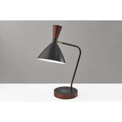 Arlo Wireless Charging Desk Lamp Black - Adesso 4 Arlo Wireless Charging Desk Lamp Black - Adesso - Image 2