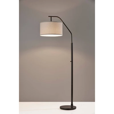 Max Floor Lamp Black - Adesso 3 Max Floor Lamp Black - Adesso