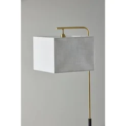 Flora Antique Brass Floor Lamp Black - Adesso 6 Flora Antique Brass Floor Lamp Black - Adesso -Adesso GUEST cff8e180 8810 48f9 8f4d 18dd969bf10d
