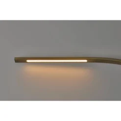 Sonic Arc Floor Lamp With Smart Switch Antique Brass (Includes LED Light Bulb) - Adesso 12 Sonic Arc Floor Lamp With Smart Switch Antique Brass (Includes LED Light Bulb) - Adesso -Adesso GUEST d05cad43 f652 4d94 9935 4f8d82956f18