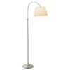 55" X 62" 3-way Bonnet Floor Lamp Silver - Adesso 1 55" X 62" 3-way Bonnet Floor Lamp Silver - Adesso -Adesso GUEST d10567b5 d530 4ea2 aa0f 477472873919