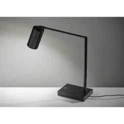 15.5" X 32.5" Colby Desk Lamp (Includes LED Light Bulb) Black - Adesso 19 15.5" X 32.5" Colby Desk Lamp (Includes LED Light Bulb) Black - Adesso -Adesso GUEST d3076511 7cb9 4941 9740 d2f0a17f8a4e