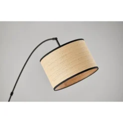 3 Arm Bowery Arc Lamp Black - Adesso -Adesso GUEST d4503a58 8c26 45be a269 9fb737a1e5b5