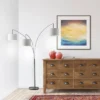 Trinity Arc Lamp Brushed Steel - Adesso 1 Trinity Arc Lamp Brushed Steel - Adesso -Adesso GUEST d87e51b1 dd9f 42c4 b4c4 90f08f391a51