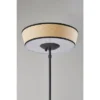 300W Harper Floor Lamp Black/Natural - Adesso 1 300W Harper Floor Lamp Black/Natural - Adesso -Adesso GUEST dc0c2bee 5945 4e12 830d 89a706de6fab